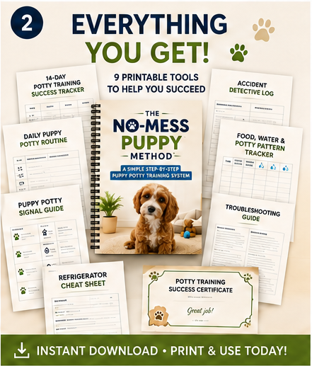 The No-Mess Puppy Method™ | Complete Puppy Potty Training System